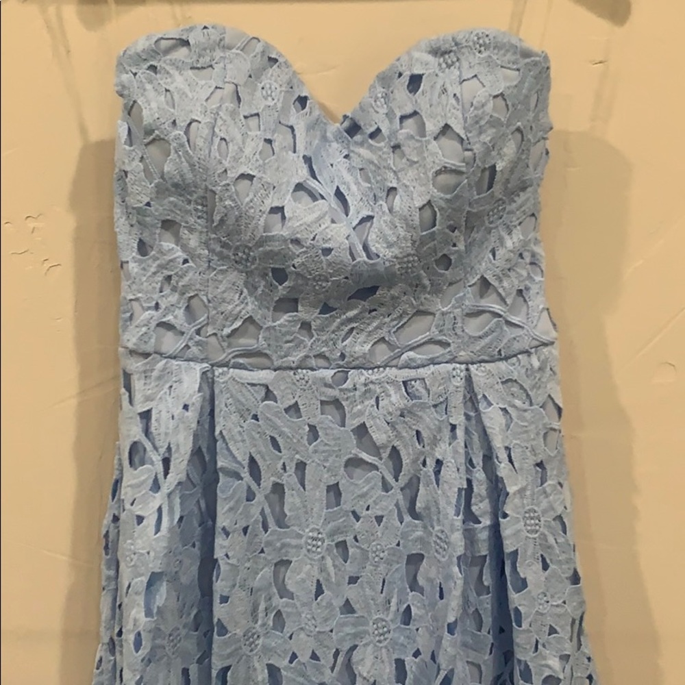 Francesca’s Lace Midi Dress